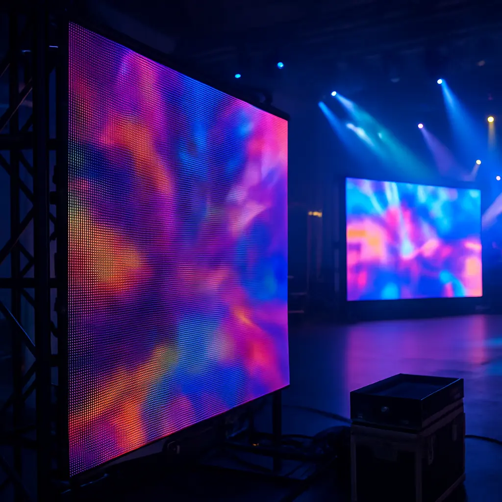 Alquiler de Pantallas LED para Eventos 2 pantallas led para eventos